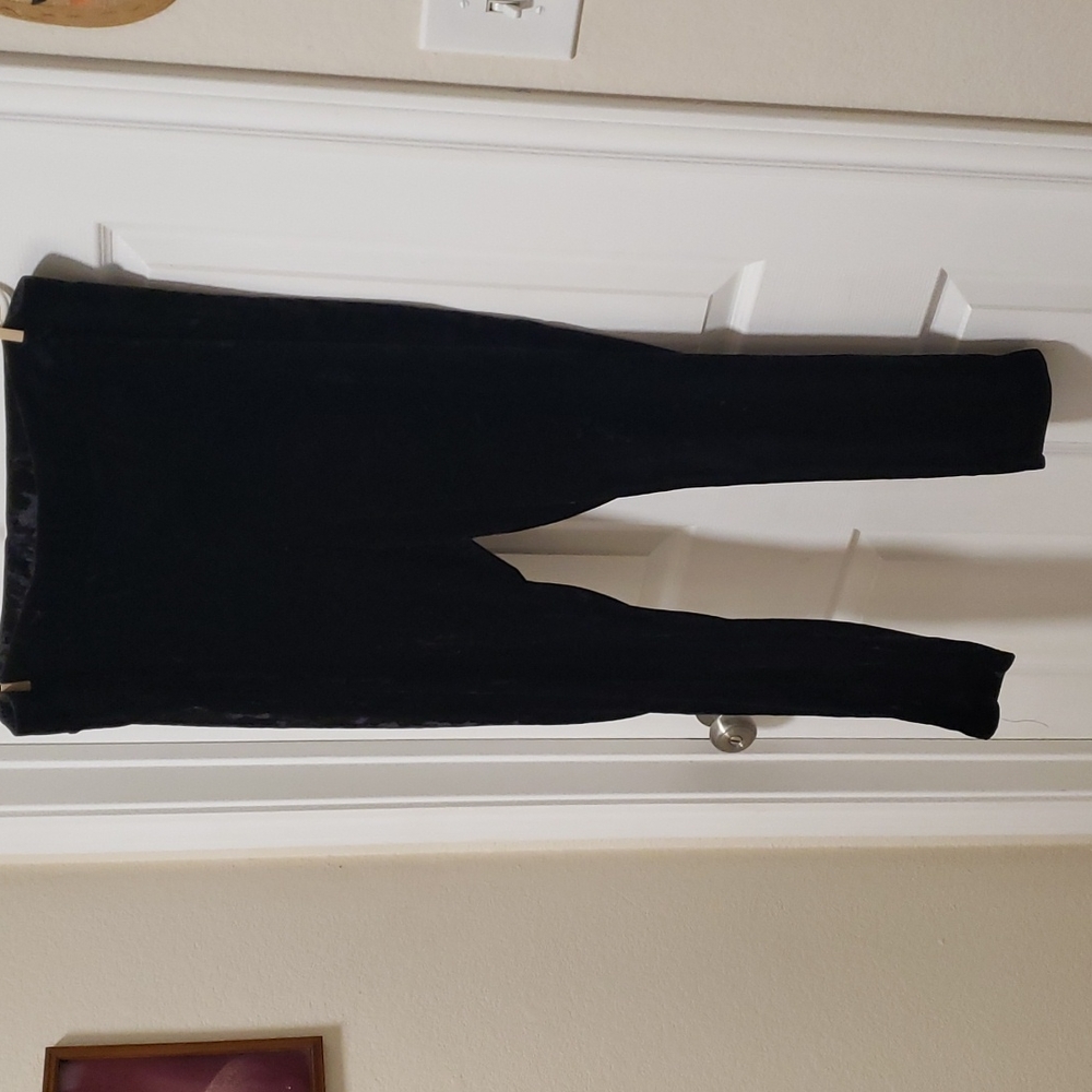 TORRID Velvet Feel Black Pants